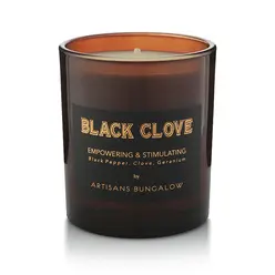 SOY CANDLE  - BLACK CLOVE  